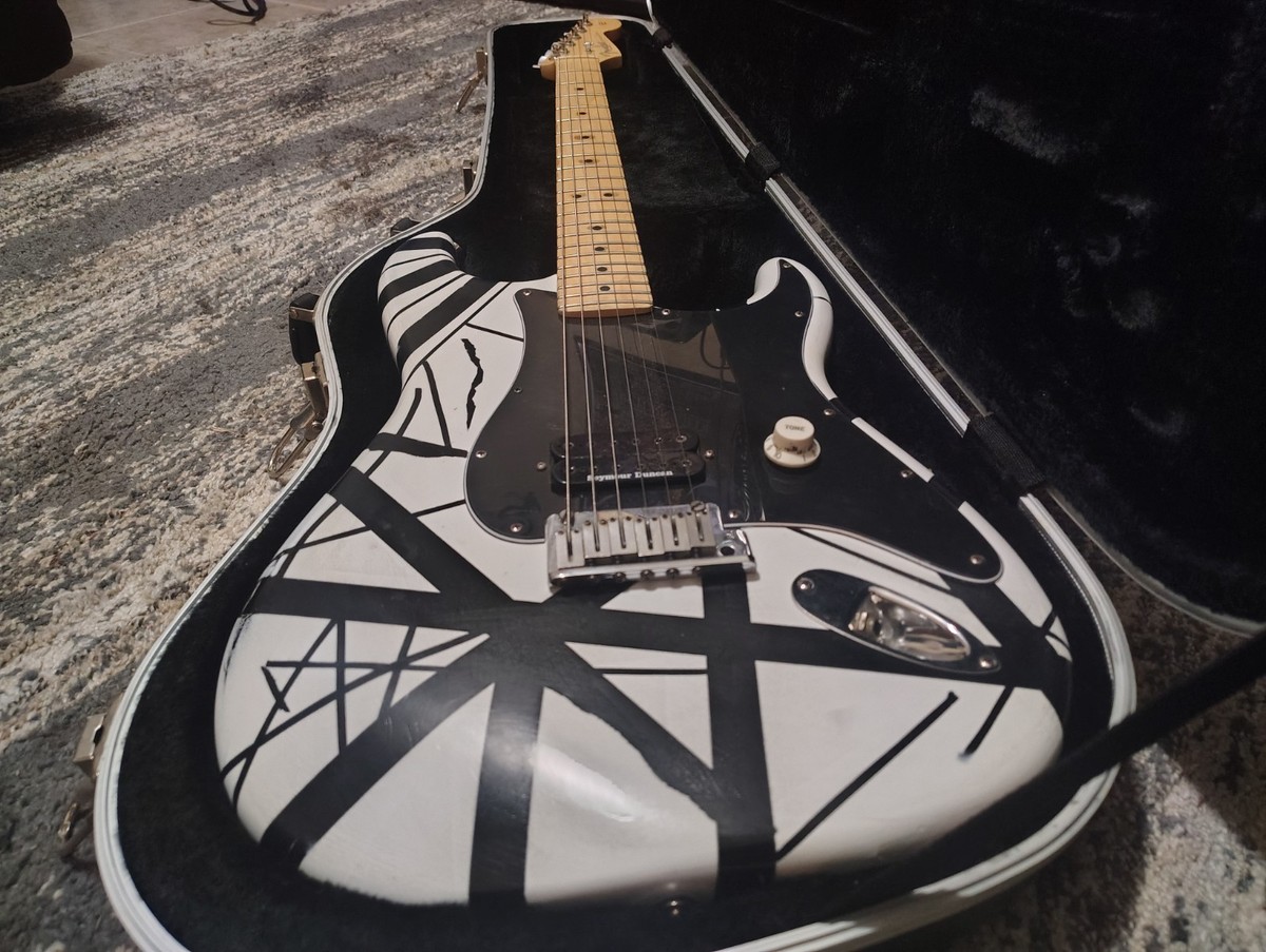 🔥USA Fender Strat Frankenstrat Tribute Eddie Van Halen 1978 Style