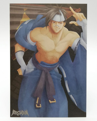 Anji Mito Guilty Gear XX Postkarte Arcadia ARK SYSTEM FUNKTIONIERT Japan Vide...