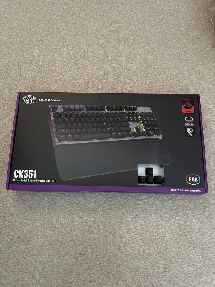 Cooler Master CK351 Wired Gaming Keyboard - CK-351-SKOR1-UK - Image 4 of 4