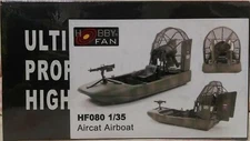 Hobby Fan 1/35 U.S Aircat Airboat Resin Vietnam War Hurricane Aircat