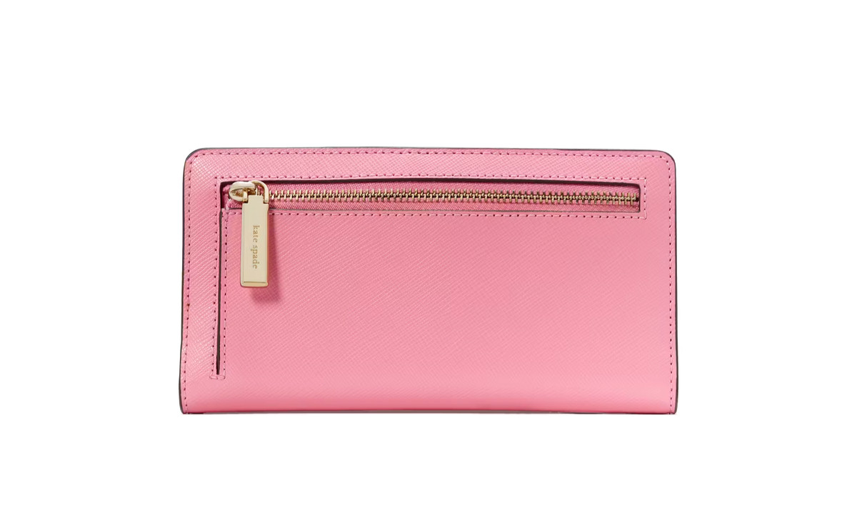 Kate Spade Madison Large Slim Bifold Saffiano Leather Wallet  