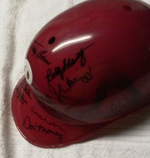 Bobby Shantz  Autographed Phillies Batting Helmet  H  Plus 11 Phillies Alumni