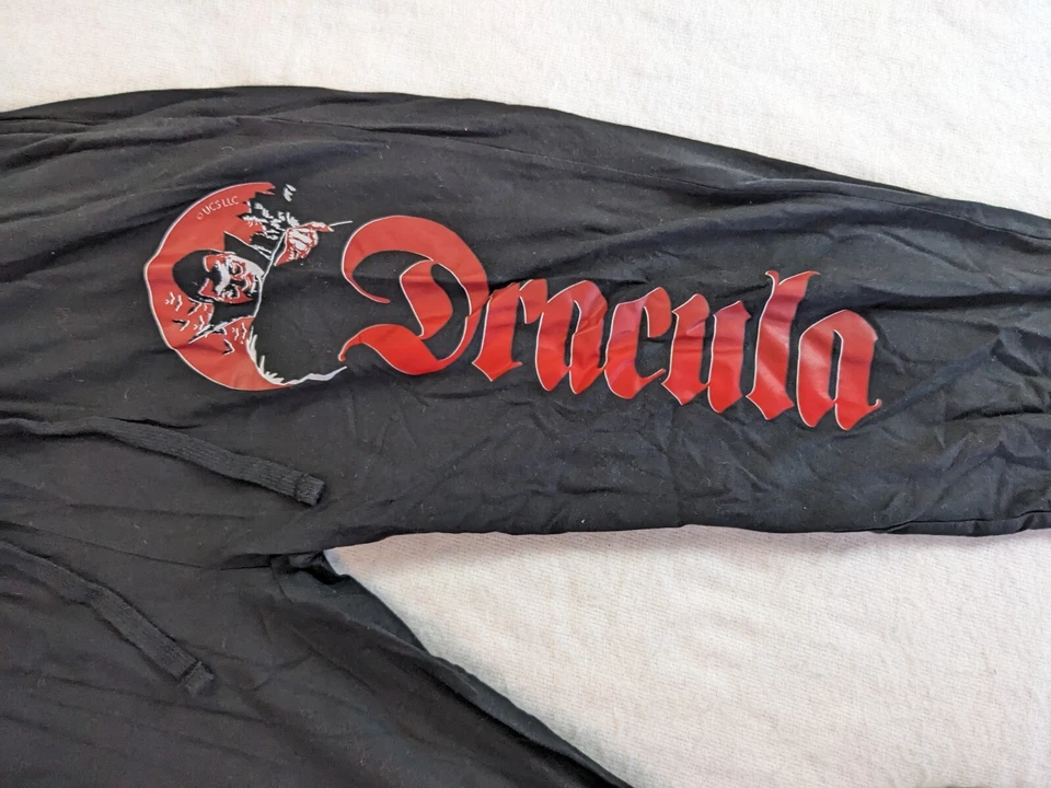 Universal Monsters Mens M Dracula Character Halloween Sleep Pajama Pants Pockets - Image 2 of 4