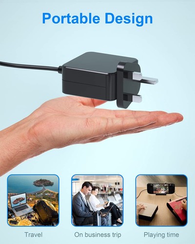 65W USB-C Type C Charger For Steam Deck Switch Lite/OLED PS5 XBX Pro Controller - Picture 4 of 8