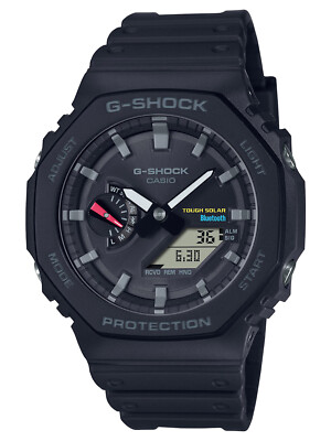 G-SHOCK Tough Solar ブラック NEW Casio G-Shock TOUGH SOLAR Ana-Digi Smartphone Link Mens Watch