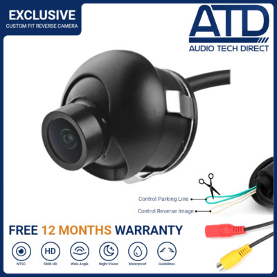 Rotating Car Rear View Reverse Camera Parking Cam Night Vision ...
