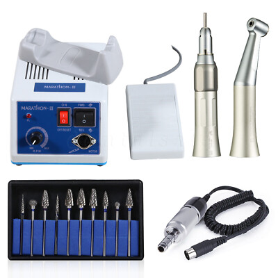Marathon Dental Lab Micromotor Drill Polisher Machine N3 35K RPM Handpiece TXX
