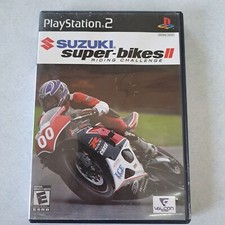 Suzuki Super-bikes II Riding Challenge Playstation 2 PS2 Game COMPLETE Tested