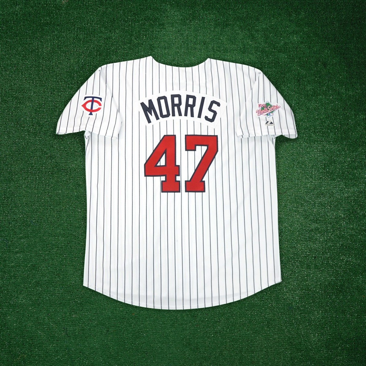 Jack Morris 1991 Minnesota Twins World Series Cooperstown Men's