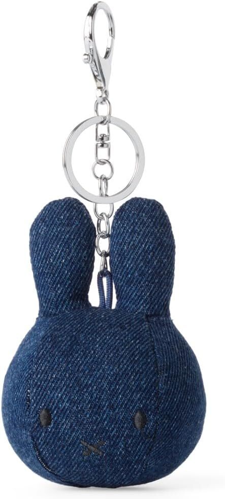 Miffy Denim Bag Charm BON TON TOYS Keychain Raw from JAPAN