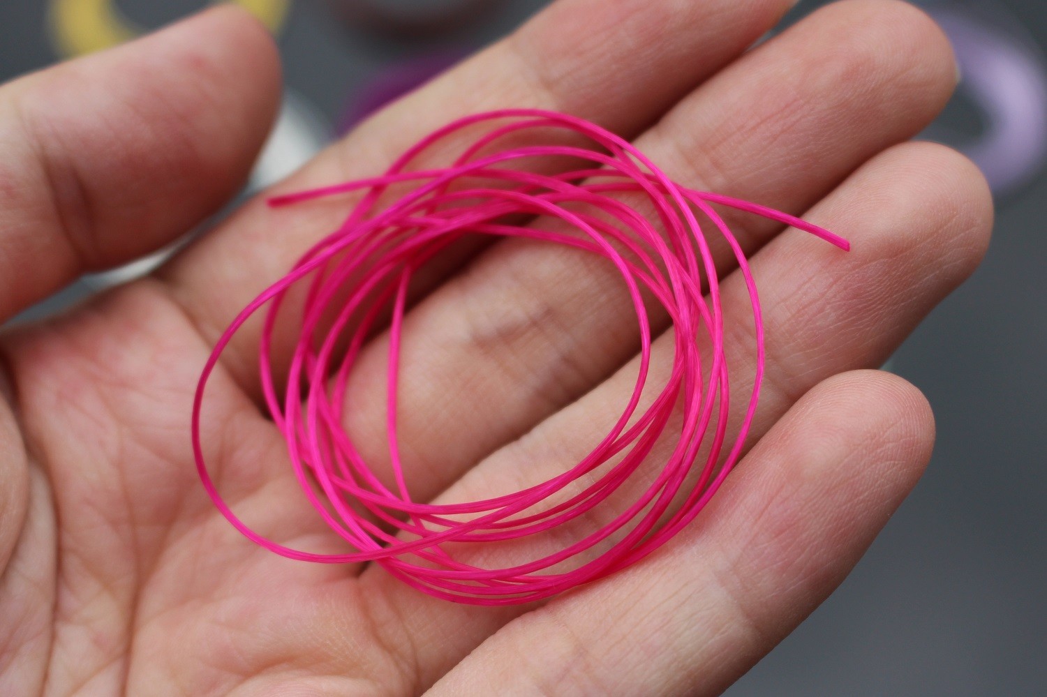 16 packs Flat Elastic Stretchy Floss Flexible String Worm Fly Tying ...