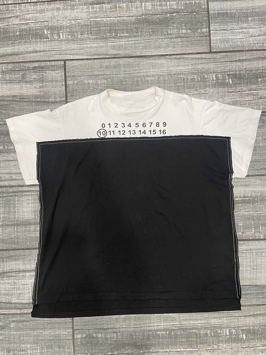 MAISON MARGIELA 10 CUT & SEW LOGO TEE Size 46 | eBay MAISON MARGIELA 10 CUT & SEW LOGO TEE Size 46 | eBay