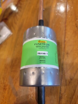 Fusetron FRS-R400 400A 600V Time Delay Fuse