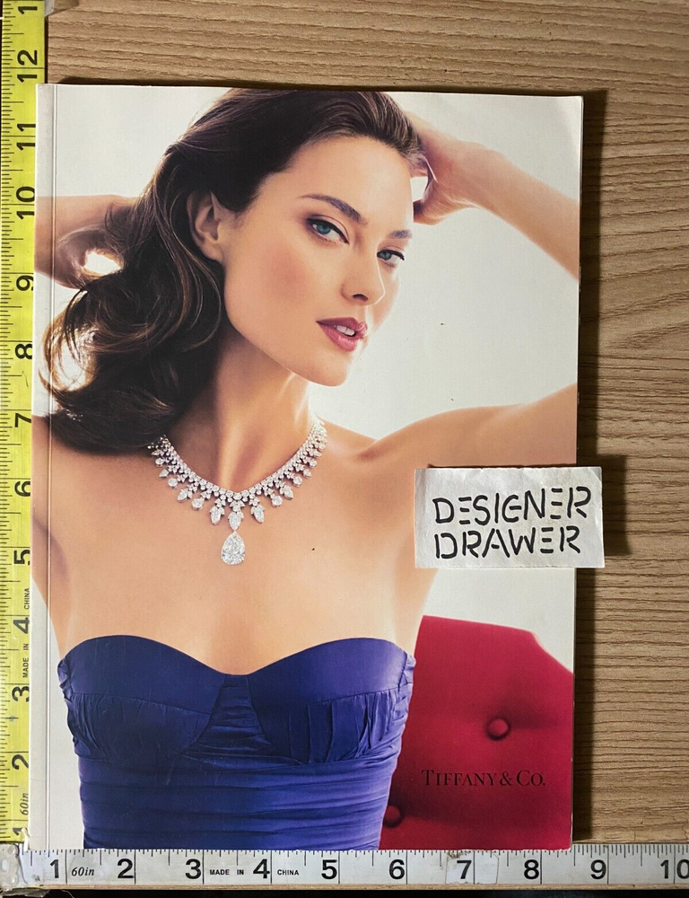 Shalom Harlow For Tiffany Jewelry 2006 Product Color Catalogue