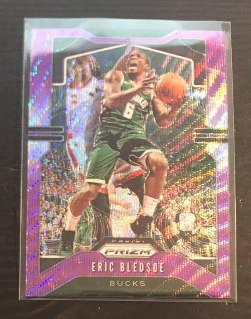 2019-20 Panini Prizm ERIC BLEDSOE Purple Wave Prizm #231 Bucks