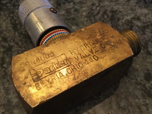 Parker 9N800B -11BE Hydraulic Flow control Check valve 9N800B 11BE - Picture 6 of 7
