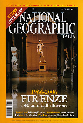 NATIONAL GEOGRAPHIC ITALIEN November 2006 FLORENZ ROBBEN LEOPARD MESSNER EVO-DEVO