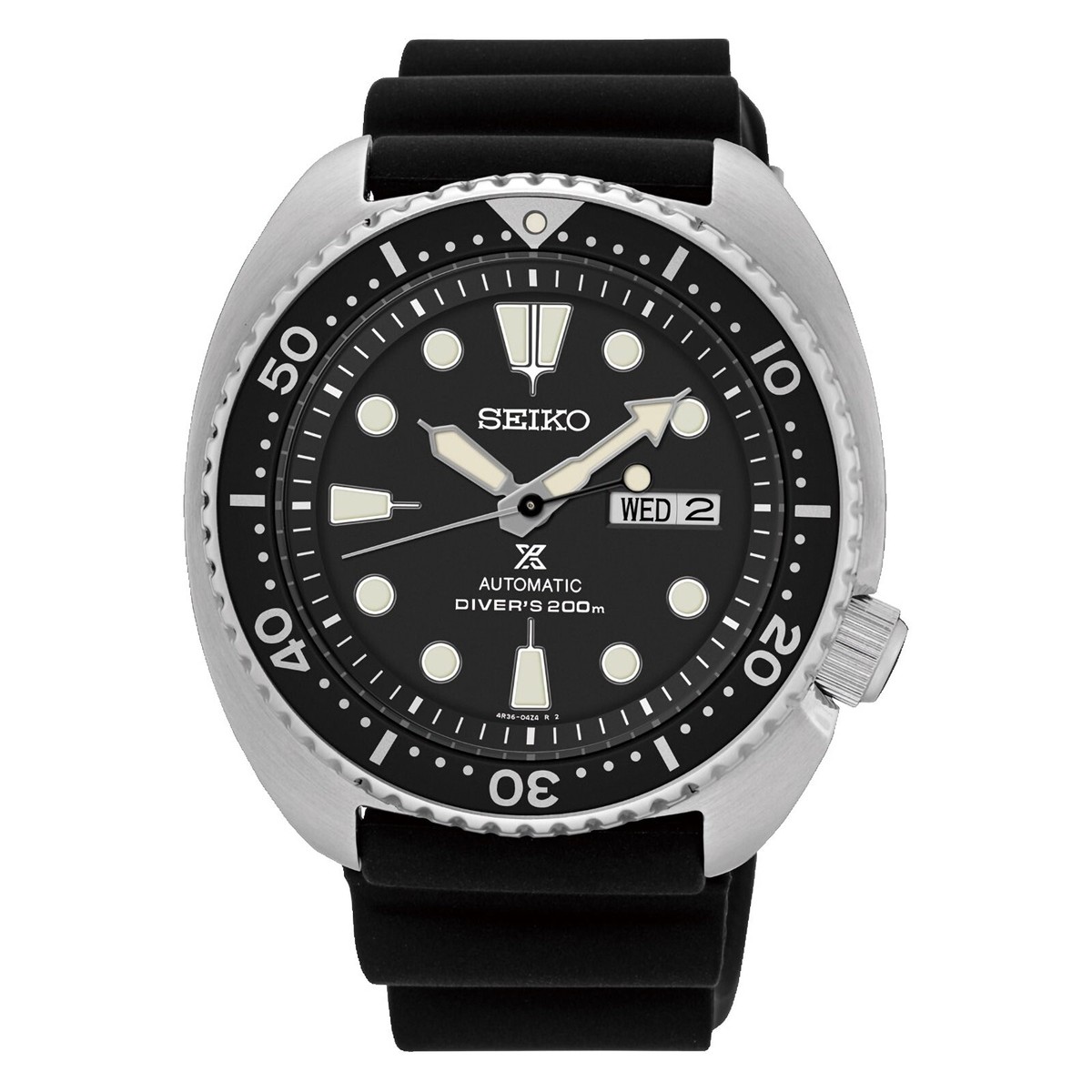 SEIKO Prospex Turtle SRPE93K1 Automatic Diver Scuba Black Dial 