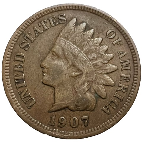 インド印 1907 Indian Head Cent Penny XF E193 XYH | eBay