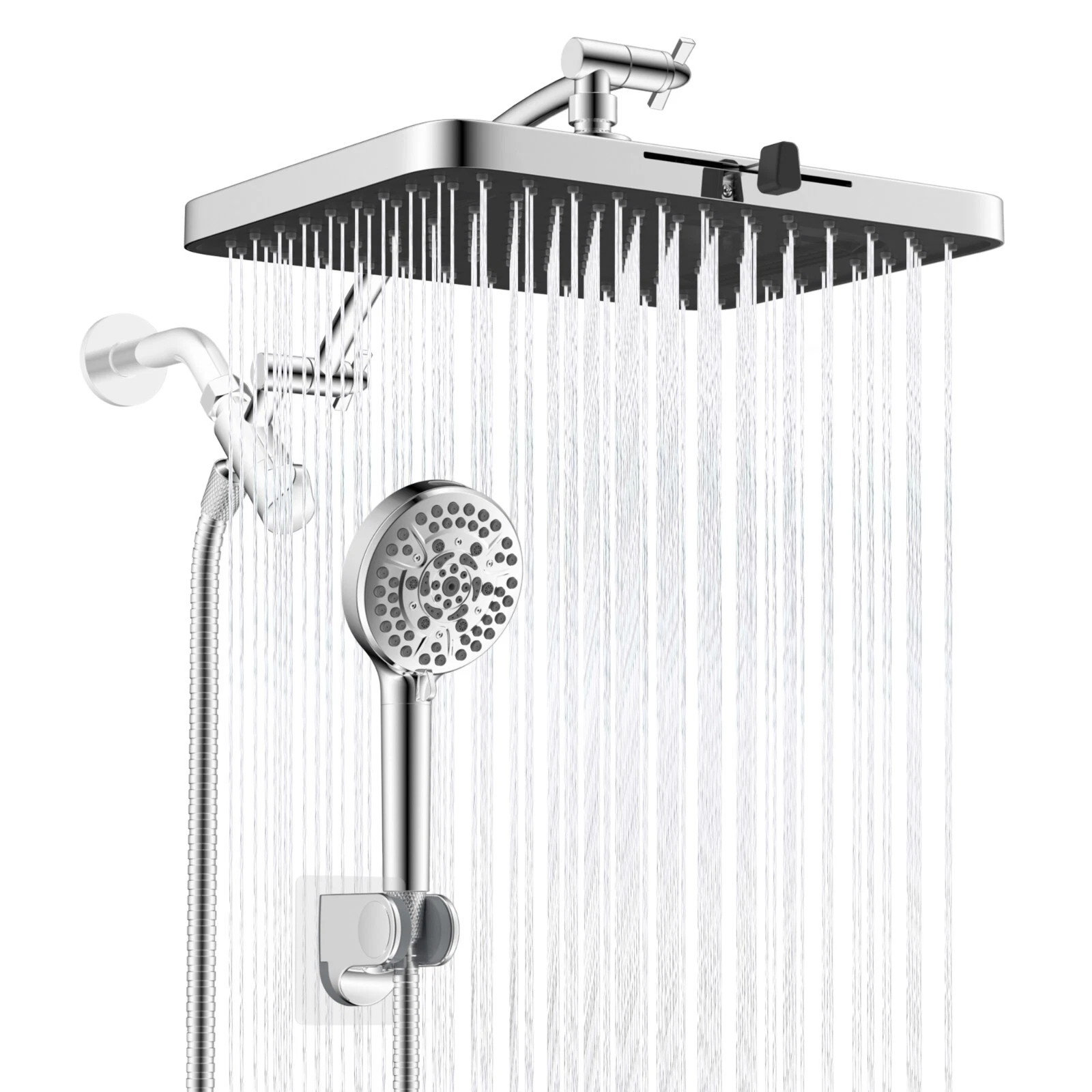 13 Inch Rainfall Shower Head with Handheld Spray Combo High Pressure Adjustable
Opens in a new windo