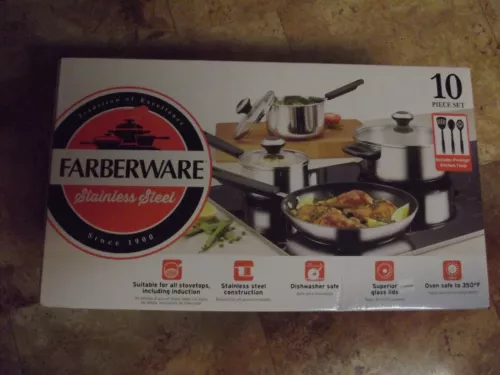 Farberware Stainless Steel Cookware Set