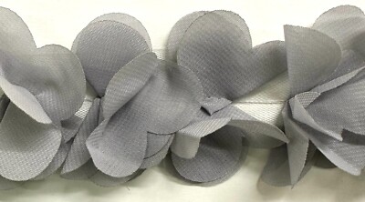 2-1/4'' Gray Petals - 12 Yards!