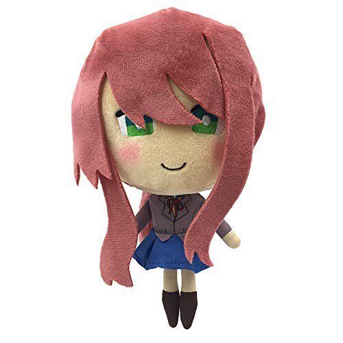 Peluche officielle Doki Doki Literature Club Monika 8,5 pouces | PhatMojo - Photo 1 sur 1