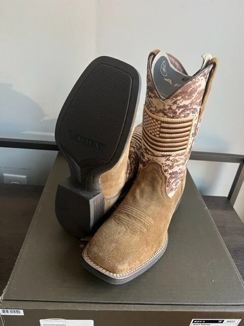 Ariat sport sales patriot square toe