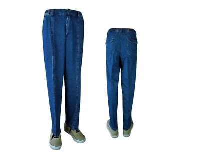 Herren Hose Jeans Schlupfhose Schlupfjeans Freizeit  Workout Baumwolle 