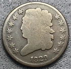 Photo of a 1829-P Half Cent from an eBay listing that sold on Jul 5, 2026