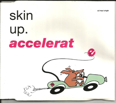 SKIN UP Accelerate / Horny  3TRX w/ EDIT & 2 MIXES  Europe CD single SEALED USA 