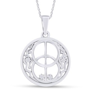 Authentic Chalice Well Gateway Pendant Embrace Sacred Waters