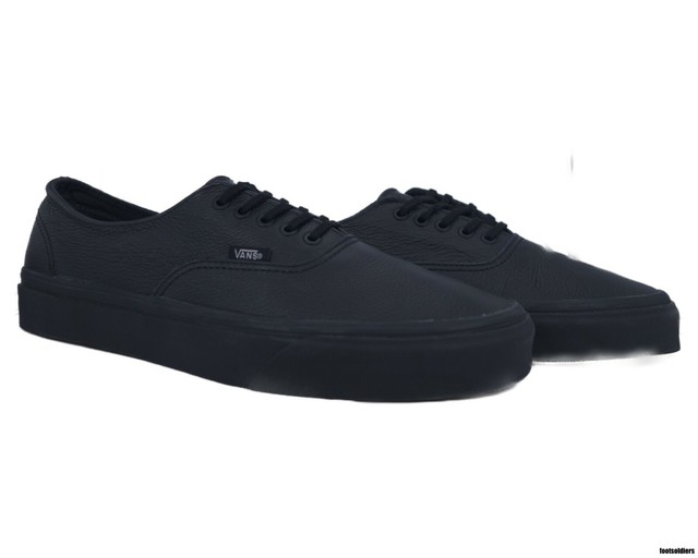vans authentic decon black