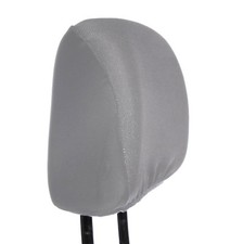 4 Stück Kopfstützen Bezug  Universal Farbe Grau (schwarz) Kopfstützenbezug