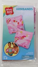 NEW Inflatable Float Arm Bands Pink Unicorn Child Swim Pool Lake Ages 3-6