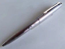 Montblanc Lever Ballpoint Pen Chrome Plated GT