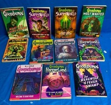 Goosebumps(11) by R L Stine-Slappyworld/Horrorland/Most Wanted/Ghosts/Werewolf +