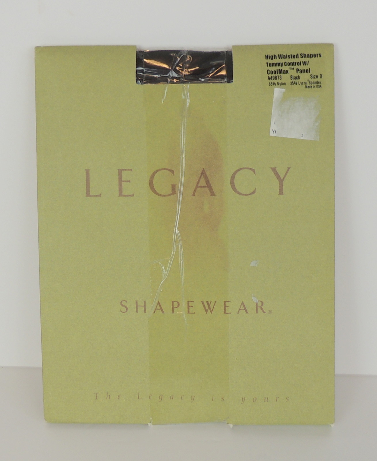 Legacy Shapewear QVC High Waisted Shaper Tummy Control Black Size D eBay