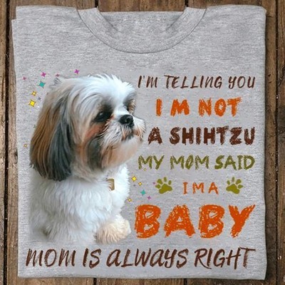 Shih Tzu T-Shirt, Cute Dog T Shirt,