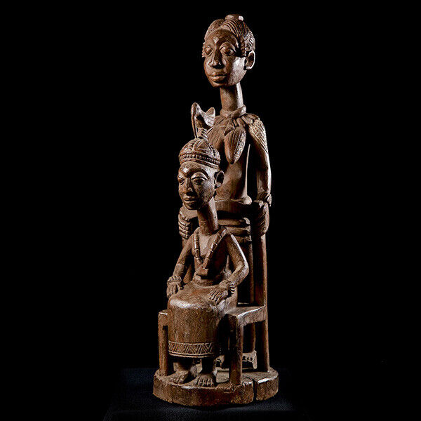 Yoruba 5 Piece Statue Lot 17-21.75 - African Tribal Art : Discover  African Art