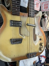 1964 Ish?? Danelectro Double Neck 3923? Copper Burst