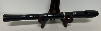 Angel Recorder Flute Musical Instrument 2Part Black Student 12.5'' Wind B Soprano