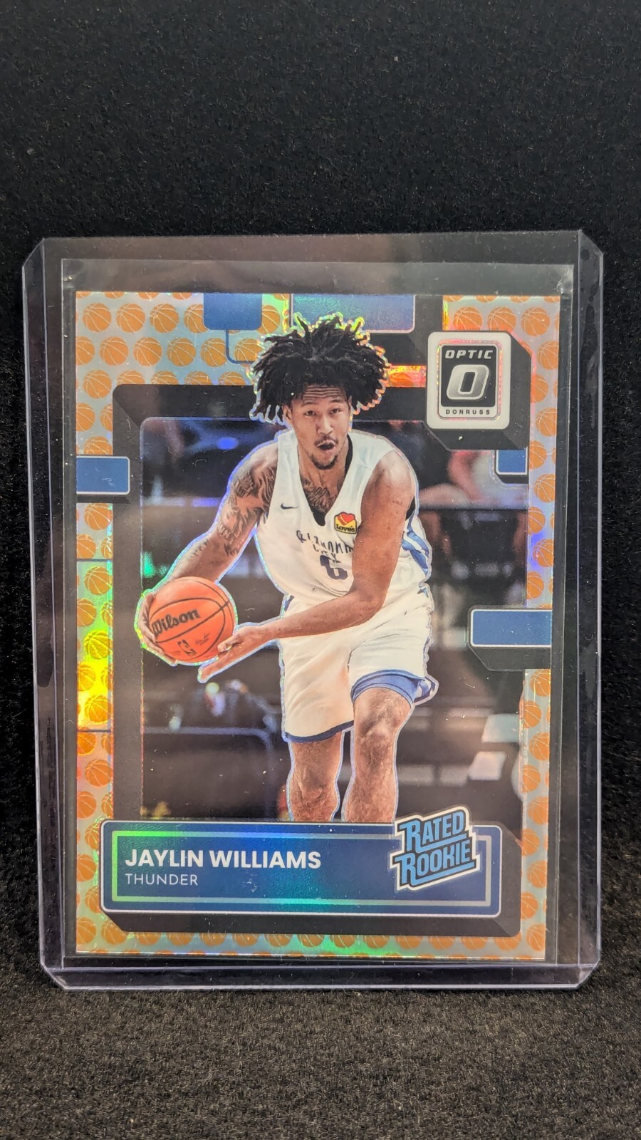 2022-23 Panini Optic - Rated Rookie Basketballs SSP #246 Jaylin Williams