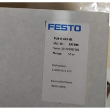 Festo PUN-H-6X1-BL 197384 Plastic Tubing New One Free Shipping PUNH6X1BL ~