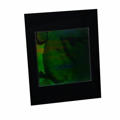 Holograma artístico de dibujo 3D imagen enmarañada, coleccionable tipo grabado - Imagen 2 de 7