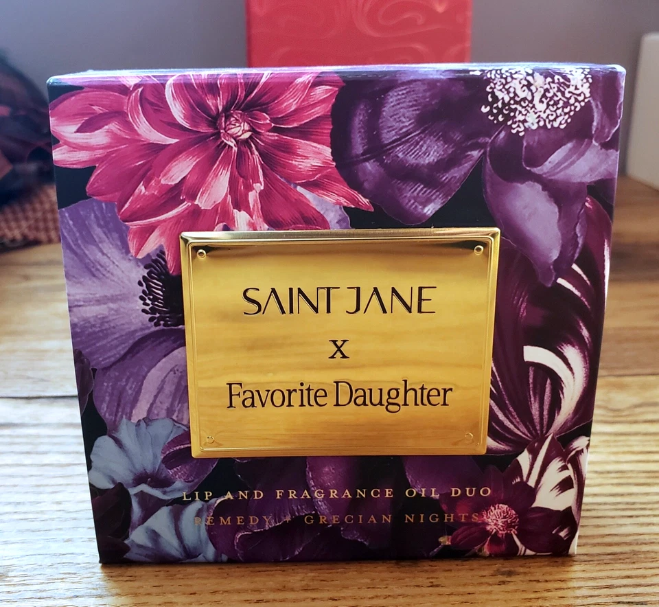 Aceite de labios y fragancia Saint Jane X Favorite Daughter dúo nuevo en caja Foto 3 de 4
