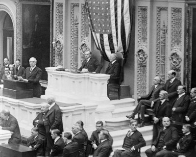 WARREN HARDING HOUSE OF REPRESENTATIVES 11x14 GLOSSY PHOTO PRINT
