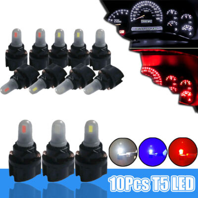 Car Lamp For T5 T6.5 W1.2W LED Bulb Canbus Dashboard Instrument Panel Light Bulb