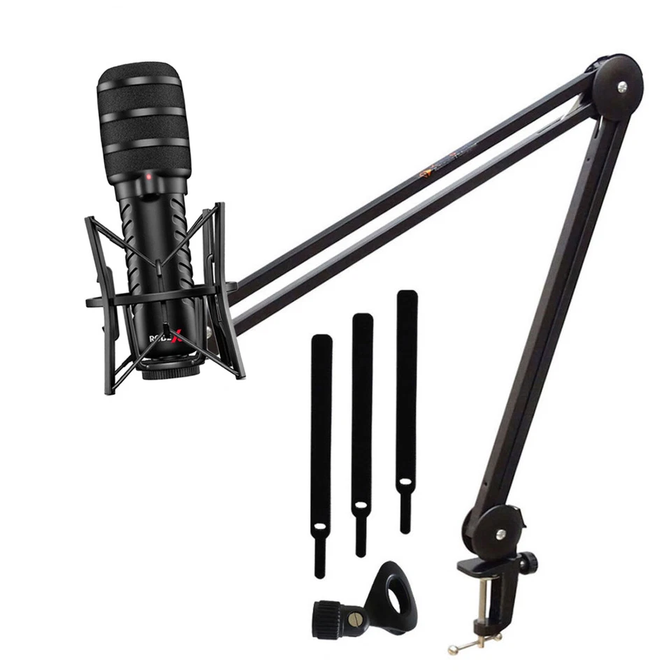 Rode X XDM-100 USB-Sprechermikrofon + keepdrum MS138 Gelenkarm-Stativ - Bild 2 von 4