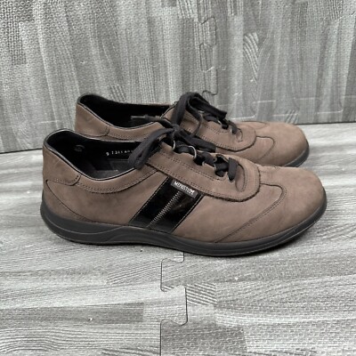 Mephisto Match Womans Walking Comfort Shoes Brown Leather